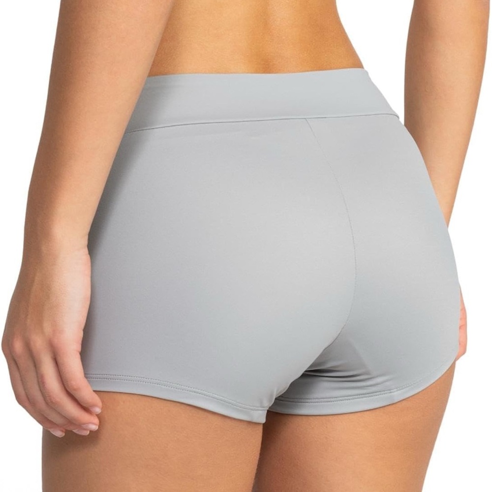 NWT Roxy Gray Beach Biker Volleyball Workout Short - S - Picture 2 of 5